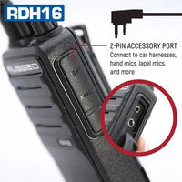 Thumbnail for Rugged RDH16 Two Way Portable Radio - Digital / Analog