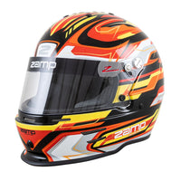 Thumbnail for RZ-42Y Youth Helmet - Black/Orange CRM2016
