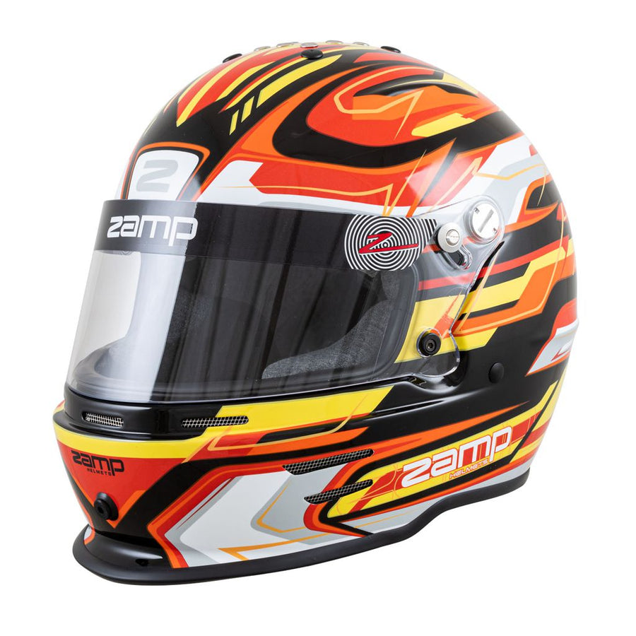 RZ-42Y Youth Helmet - Black/Orange CRM2016