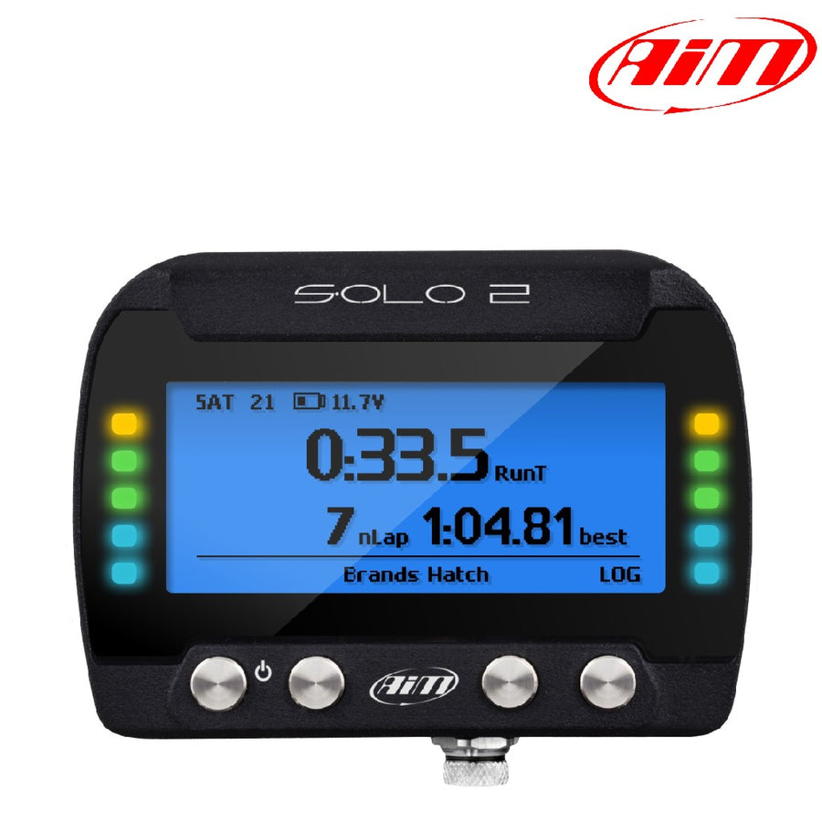 AiM Solo2 GPS Lap Timer and Data Logger for Motocross Bikes