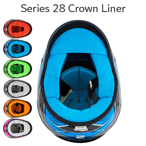 Zamp Series 28 Helmet Crown Liner - RZ-66C / RZ-67D
