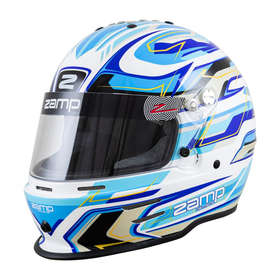 RZ-42Y Youth Helmet - White/Blue CMR2016