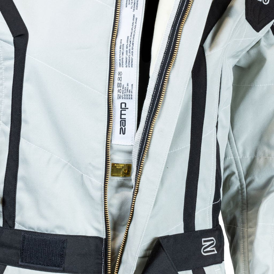 ZR-52F Racing Fire Suit - FIA/SFI | Gray