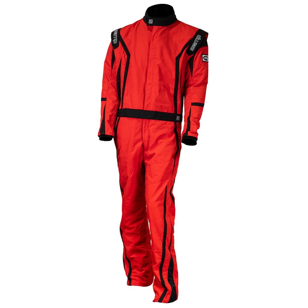 Auto Racing ZR-52F Fire Suit - FIA/SFI | Red