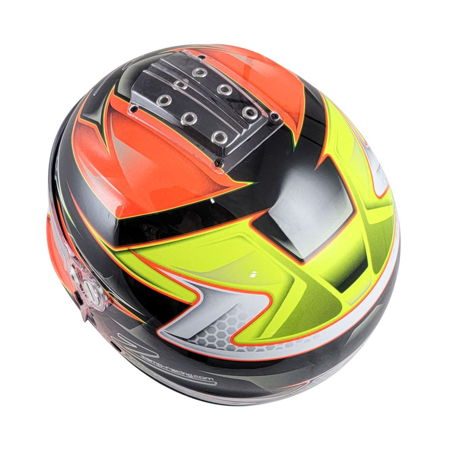 RZ-42Y Youth Helmet - Orange/Yellow CMR2016