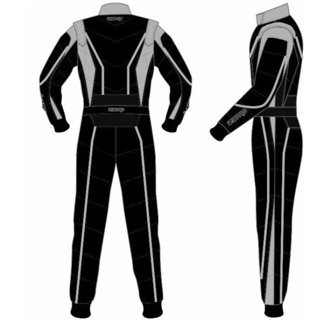 ZR-52F Racing Fire Suit - FIA/SFI | Black