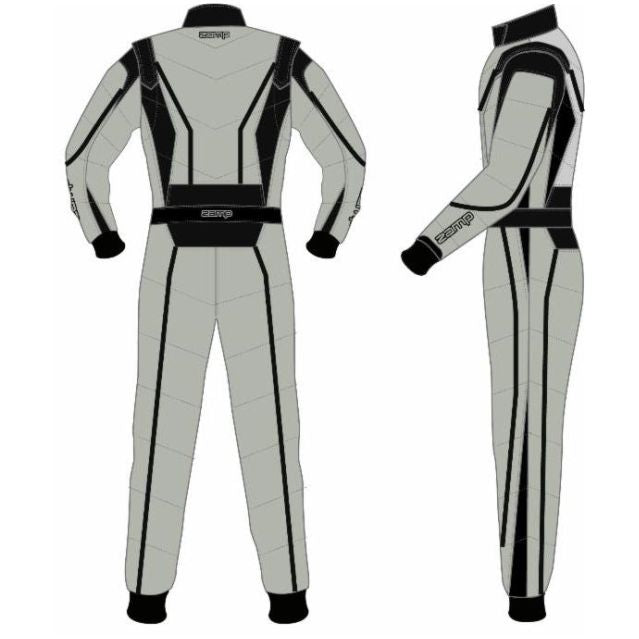 ZR-52F Racing Fire Suit - FIA/SFI | Gray